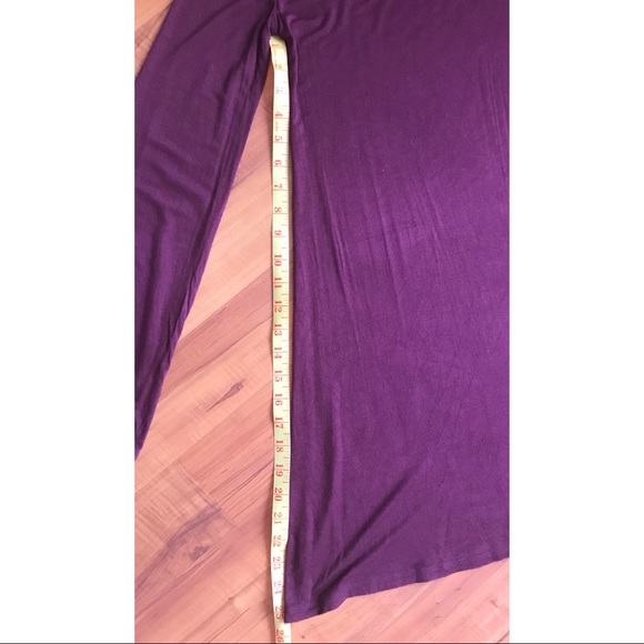 forever 21 bell sleeve dress burgundy large - Picture 3 of 5